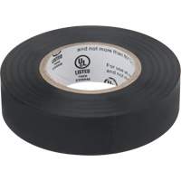 Ruban isolant, 19 mm (3/4") x 18 m (60'), Noir, 7 mils - Outils Aurora 