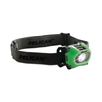 2750 Headlamp, LED, 259 Lumens, 2.3 Hrs. Run Time, AAA Batteries - Pelican 027500-0102-247