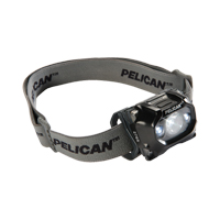 2765 Headlamp, LED, 155 Lumens, 6.25 Hrs. Run Time, AAA Batteries - Pelican 027650-0103-110