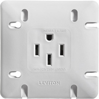 Flush Mount Range & Dryer Receptacle -  