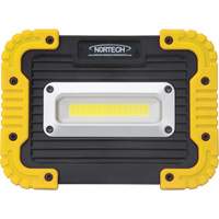 Lampe de travail portative, DEL, 10 W, 1000 lumens, Boîtier en Plastique - Nortech 9800Y