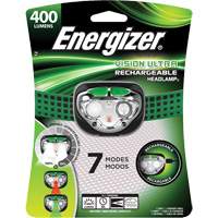 Vision Ultra Headlight, LED, 400 Lumens, 4 Hrs. Run Time, Rechargeable Batteries - Energizer ENHDFRLP