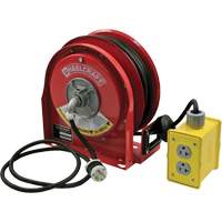 3000 Compact Premium Duty Cord Reel, 30', SJTO, 12 Gauge, 20 A - Reelcraft L 3030 123 7Q