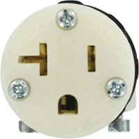 Connecteur de prise de rallonge de qualit&eacute; hospitali&egrave;re, 5-20R, Nylon - Leviton 8319-C