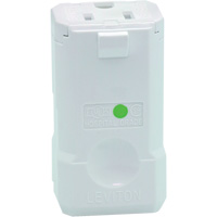 Connecteur de prise de rallonge de qualit&eacute; hospitali&egrave;re, 5-15R, Nylon - Leviton 8259-V