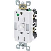SmartlockPro&reg; Extra Heavy-Duty Self-Test GFCI Receptacle - Leviton GFNL1-HGW