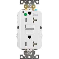 SmartlockPro&reg; Extra Heavy-Duty Self-Test GFCI Receptacle - Leviton GFWT2-HGW