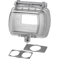 Couvercle de plaque murale extra-robuste DDFT et Decora - Leviton 5981-UCL