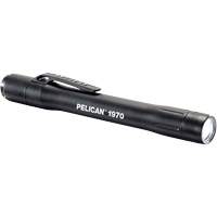 Penlight, LED, 139 Lumens, Plastic Body, AAA Batteries, Included - Pelican 019700-0100-110