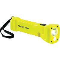 Magnetic Right Angle Flashlight, LED, 336 Lumens, AA Batteries - Pelican 034150-0302-245