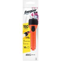 Intrinsically Safe&reg; Handheld Flashlight, LED, 150 Lumens, AA Batteries - Energizer ENISHH21E