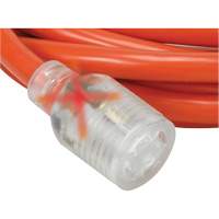 Generator Extension Cord with Quad Tap, Outdoor, 10 AWG, 30 A, 4 Outlet(s), 25' - King Canada K-L1430-25EXT