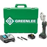 Ensemble poinçonneuse hydraulique &agrave; emporte-pi&egrave;ce Intelli-Punch aliment&eacute;e par pile - Greenlee LS100X11A