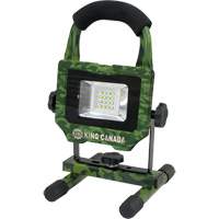 Baladeuse sans fil, DEL, 15 W, 1500 lumens, Boîtier en Aluminium - King Canada KC-1502LED-C