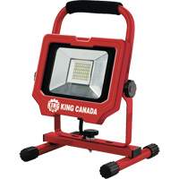 Baladeuse, DEL, 20 W, 3000 lumens, Boîtier en Aluminium - King Canada KC-3001LED