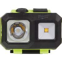 Lampe frontale &agrave; faisceau large/concentr&eacute; et &agrave; s&eacute;curit&eacute; intrins&egrave;que, DEL, 310 lumens, 40 hres de fonctionnement, piles AAA - Milwaukee 2004HZL