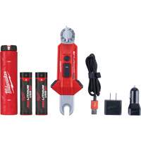 Lampe USB polyvalente REDLITHIUM pour perche isolante, DEL, Piles Rechargeable, Aluminium - Milwaukee 2119-22