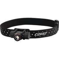 Lampe frontale XPH25R, DEL, 460 lumens, 9,25 hres de fonctionnement, piles Rechargeable/CR123 - Coast 30577