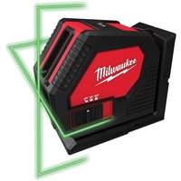 Laser vert &agrave; lignes crois&eacute;es - Milwaukee 3421