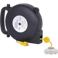 JPCR-1450 ABS Extension Cord Reel, Indoor/Outdoor, SJTW, 14 AWG, 13 A, 45' - JET 849876