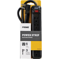 Bloc multiprise, 6 Prise(s), 3', 15 A, 1875 W, 125 V - Prime PB922009