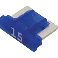Fusible &agrave; lames pour automobiles LP de la s&eacute;rie MINI, Cartouche, 15 A, 58 V - Littelfuse LMIN015.V-LIT