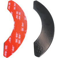 Plaquettes de montage &agrave; dos adh&eacute;sifs de balise de proximit&eacute; pour surfaces non m&eacute;talliques Safety Whip - Driver Industrial Safety HE-XBP-MPL
