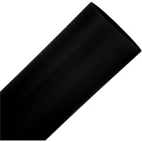 Black Heat Shrink Tubing, Thin Wall, 100', 0.75" (19.05 mm) - 1.5" (38.1 mm) - 3M FP301-1.5-BK-100FT