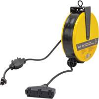 Extension Reel, 25', SJT, 14/3 Gauge, 13 A - Aurora Tools 