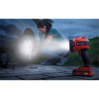 18V Cordless LED Spotlight (Tool Only), LED, 2500 Lumens, Rechargeable Batteries - Einhell 4514146