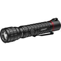 Lampe de poche &eacute;tanche G40R avec mise au point par rotation, DEL, 650 lumens, Piles Rechargeable - Coast 31667