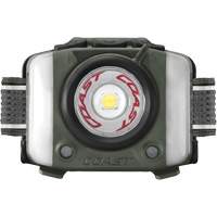 Lampe frontale FL97R &agrave; trois couleurs avec syst&egrave;me Twist Focus et commande vocale, DEL, 830 lumens, 2 hres de fonctionnement, piles Rechargeable - Coast 31428