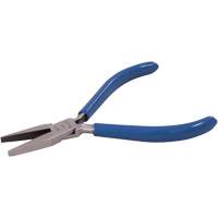 Miniature Flat Nose Pliers with Vinyl Grips, 4-1/2" L - Gray Tools B274A