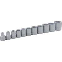 Jeu de douilles SAE, 11 Mcx, Prise de 3/8" - Gray Tools 25012