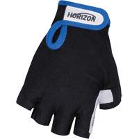 Vibration Dampening Fingerless Gloves, Size X-Large, Goatskin Palm - Barry & Boulerice 76F33RXL