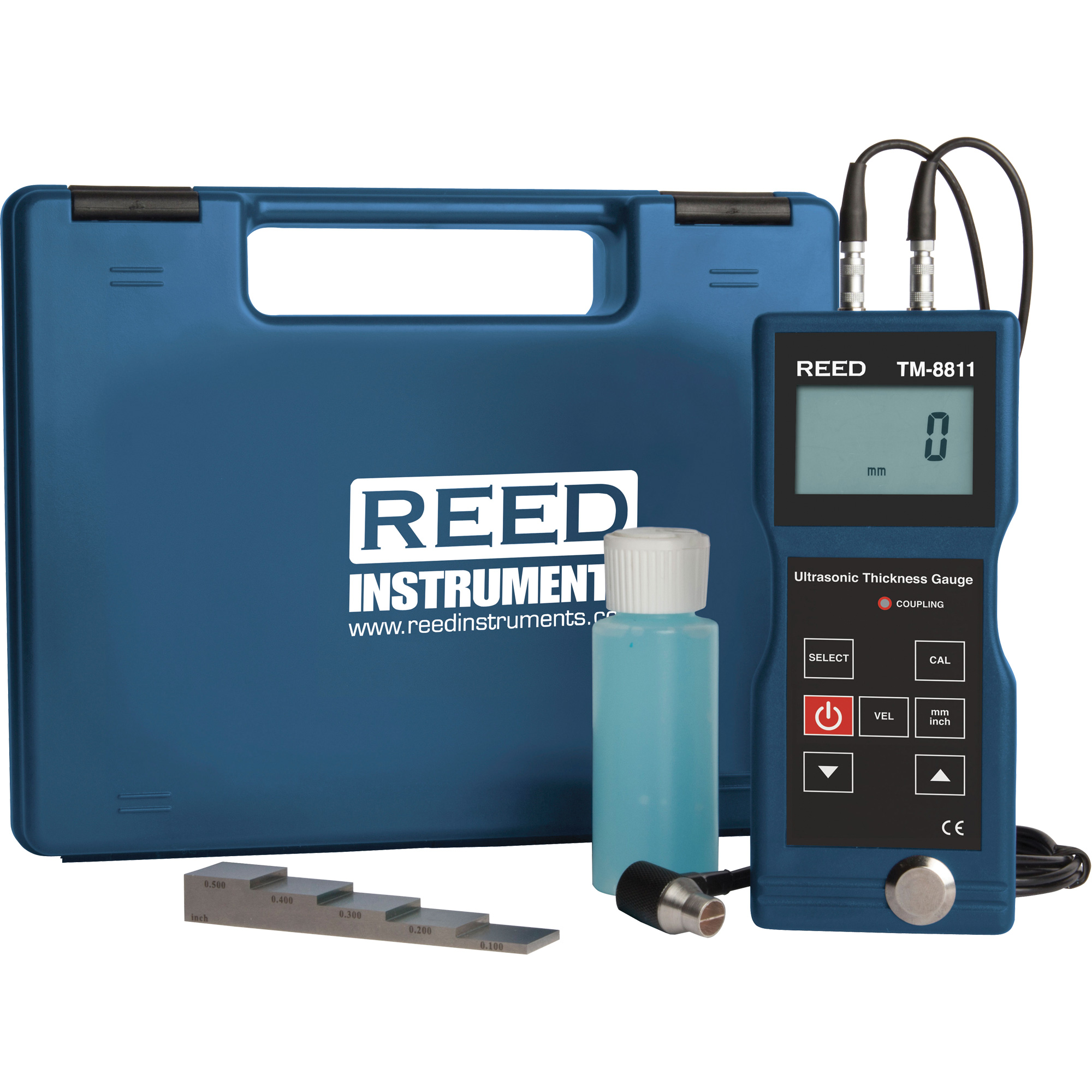REED INSTRUMENTS Ultrasonic Thickness Gauge Kit | SCN Industrial