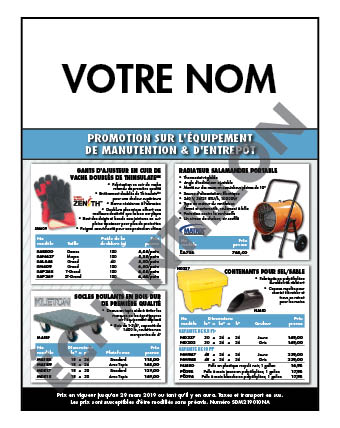 Q1 Material Handling & Warehouse Equipment Flyer