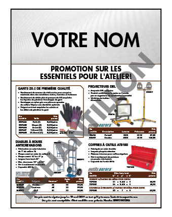 Q1 Shop Essentials Flyer