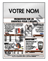 Circulaire sur les produits essentiels pour l'atelier