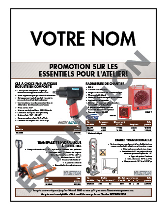 Shop Essentials Flyer