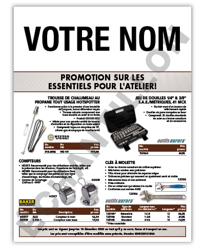 Shop Essentials Flyer