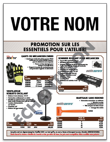 Shop Essentials Flyer