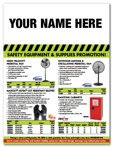 Safety Flyer