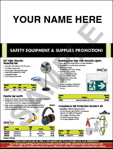 Safety Flyer