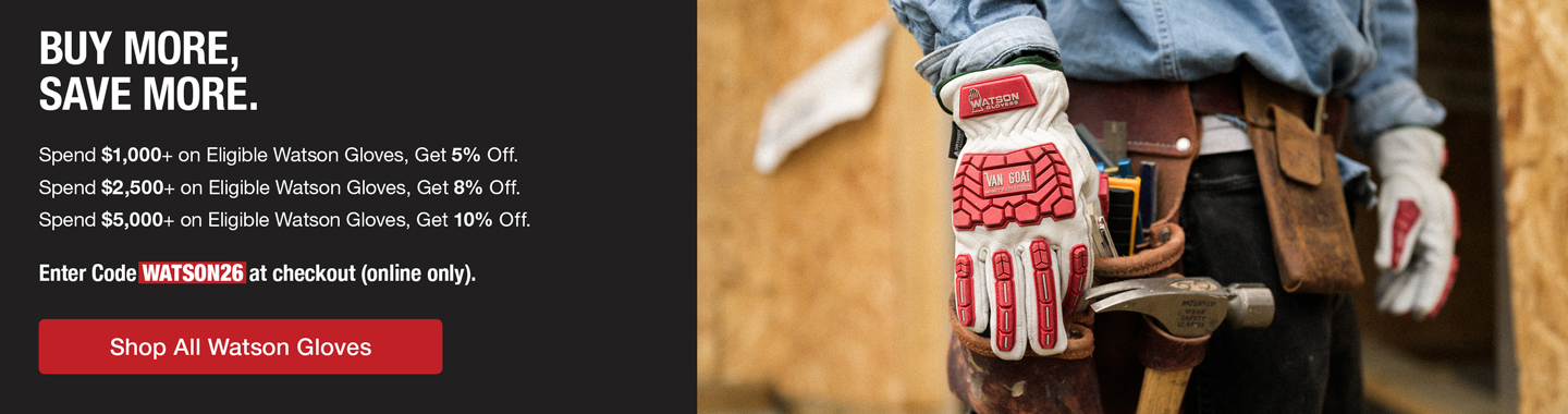 Limited-Time Watson Gloves Discount Offer