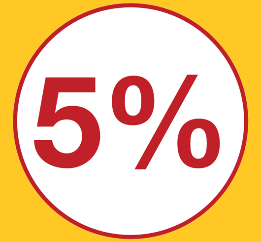 10%