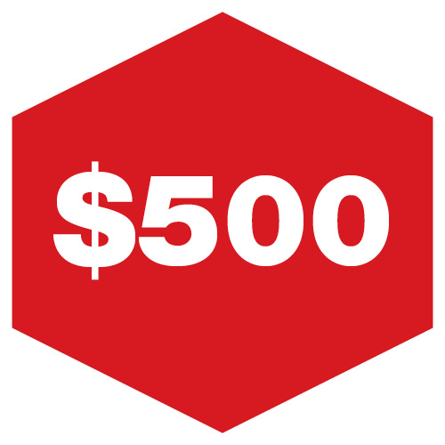 Minimum Buy-In of $500